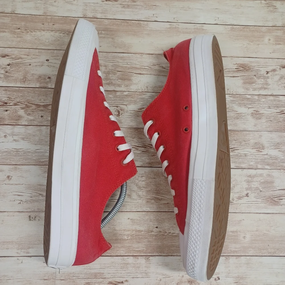 Converse Chuck Taylor II (Discontinued) Red Lunarlon Men's Sneakers Size 13